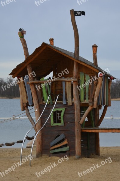 Castle Tower Children's Playground Free Photos