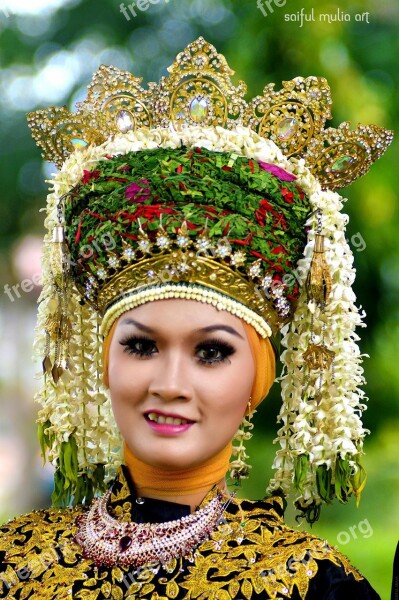 Headdress Culture Face Women Art