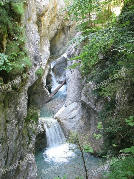 Mountain Gorge Gorge Mountain Stream Free Photos