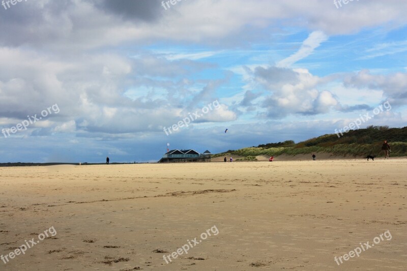 Beach Holland Sea Sand Sky