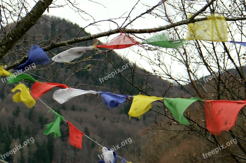 Buddhism Believe Prayer Flag Flag Prayers