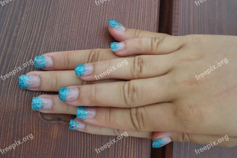 Nails Artificial Girl Hands Free Photos