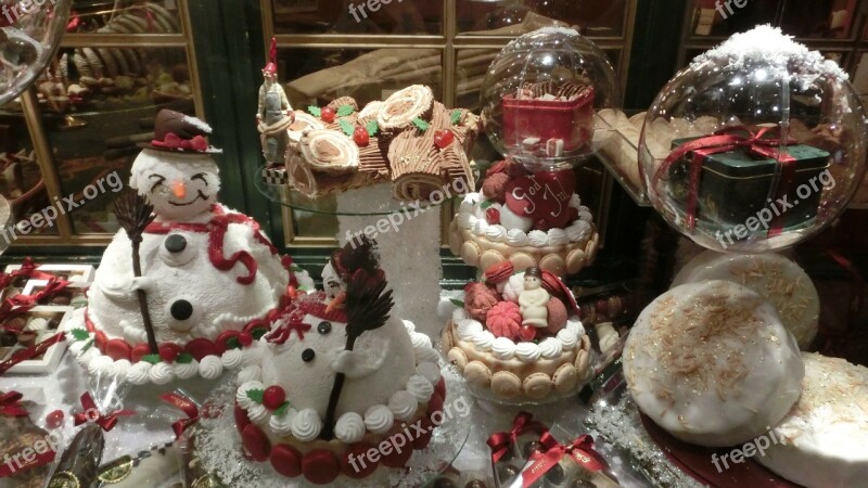 Copenhagen Denmark Bakery Christmas Window