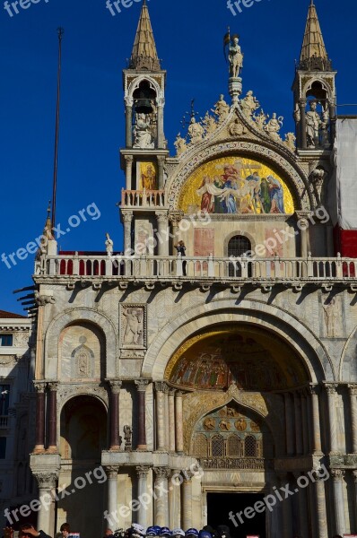 St Mark's Square Venice Italy Dom Free Photos