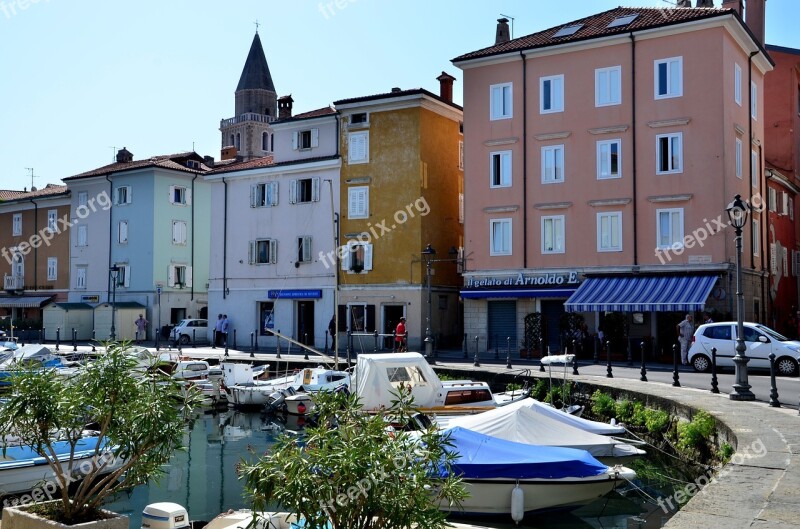 Italy Muggia Port Promenade Free Photos