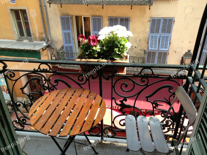 Nice France Côte D ' Azur Hotel Balcony