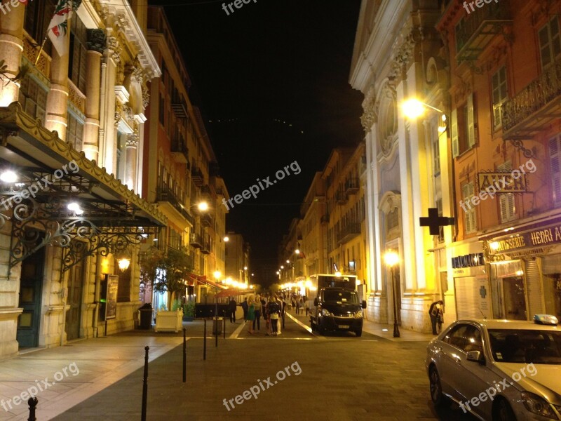 Nice France Côte D ' Azur Opera Night