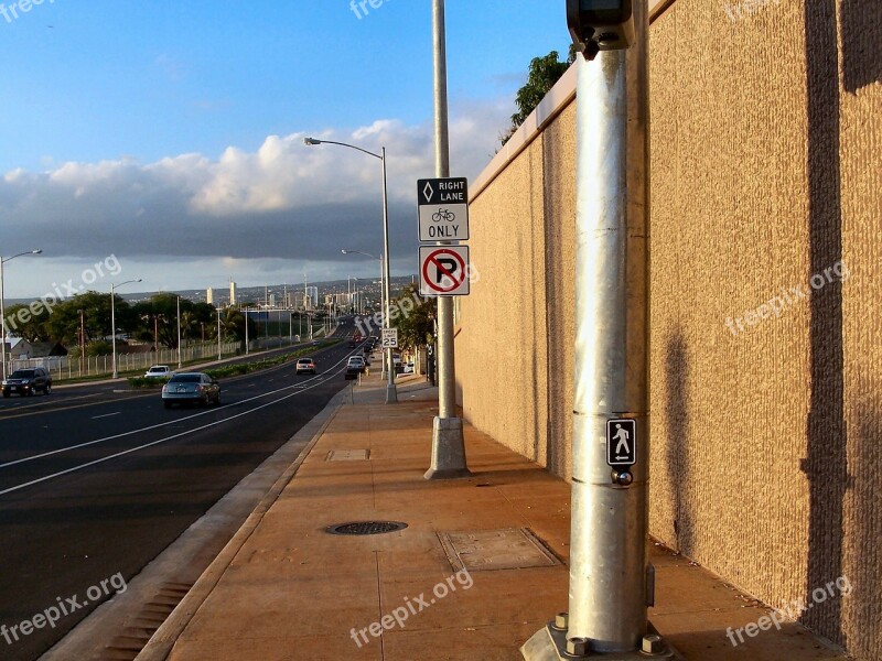 Salt Lake Blvd Cityscape Pearl City Sunny Cityscape Hawaii