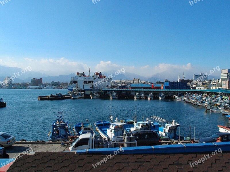 Dongmyeong Port Gangwon Do Sokcho Winter Sea Times