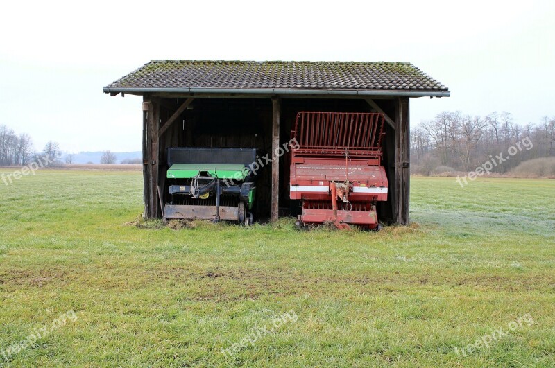 Agriculture Shelter Scale Devices Tool Shed