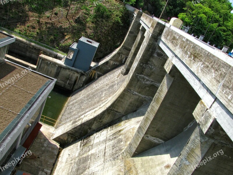 Dam Concrete Reservoir Brno Prigl