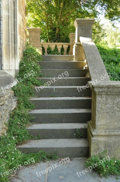 Old Stone Steps Stairs Stairway