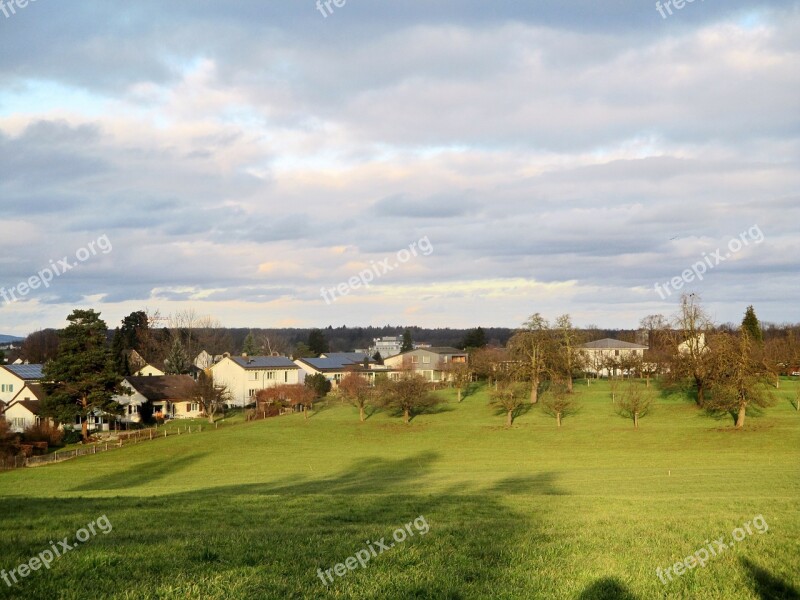 Village Meadow Scenic Armiswil Thurgau