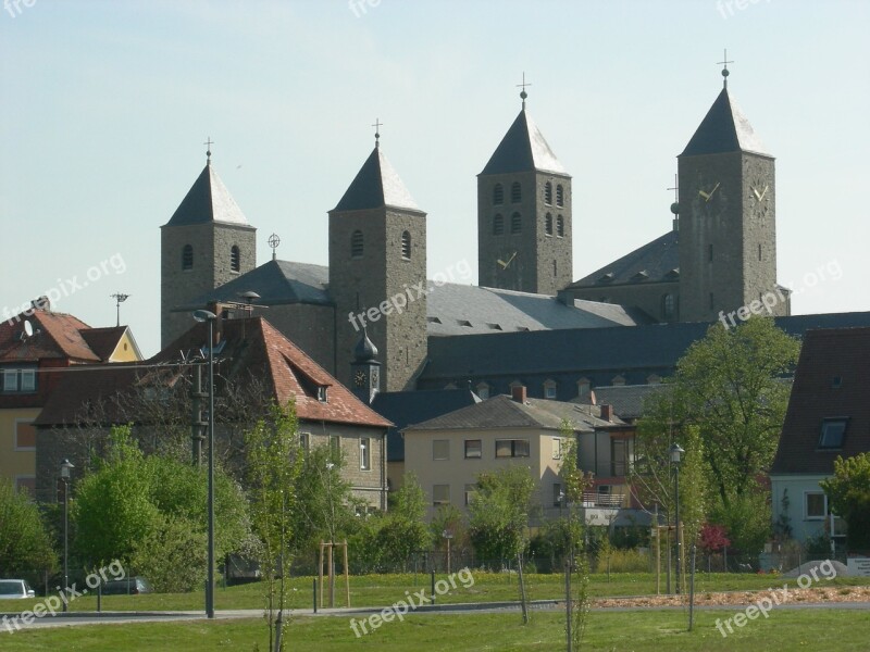 Münsterschwarzach Abbey Lower Franconia Free Photos