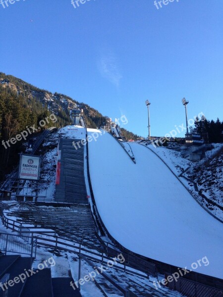 Ski Jump Hill Ski Sport Bad Mitterndorf Ski Jumping