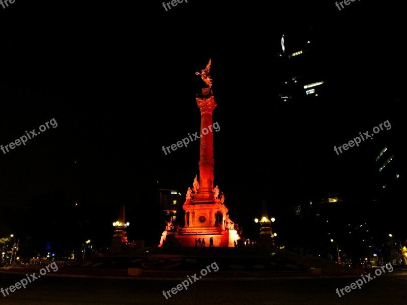 Reform Mexico Angel Of Independence Paseo De La Reforma Angel