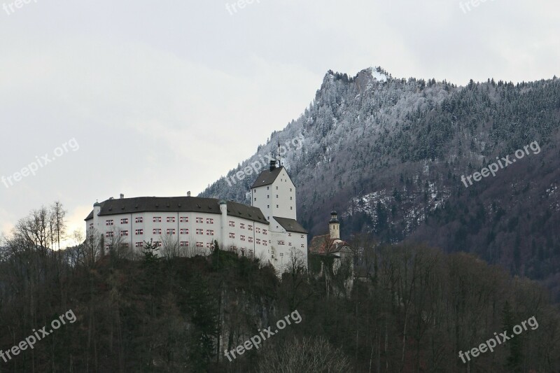 Castle Height Burg Height Hohenaschau Aschau