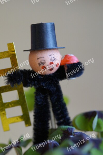 New Year's Eve New Year's Day Lucky Charm Chimney Sweep Klee