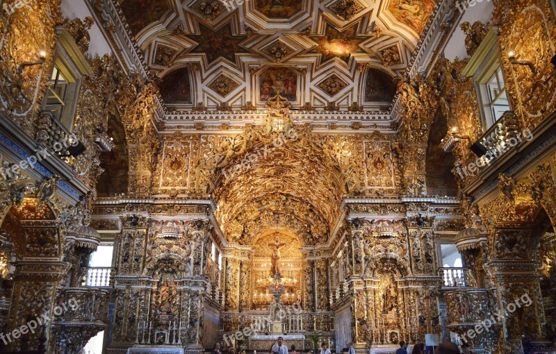 Church San Francisco Pelourinho Salvador Bahia