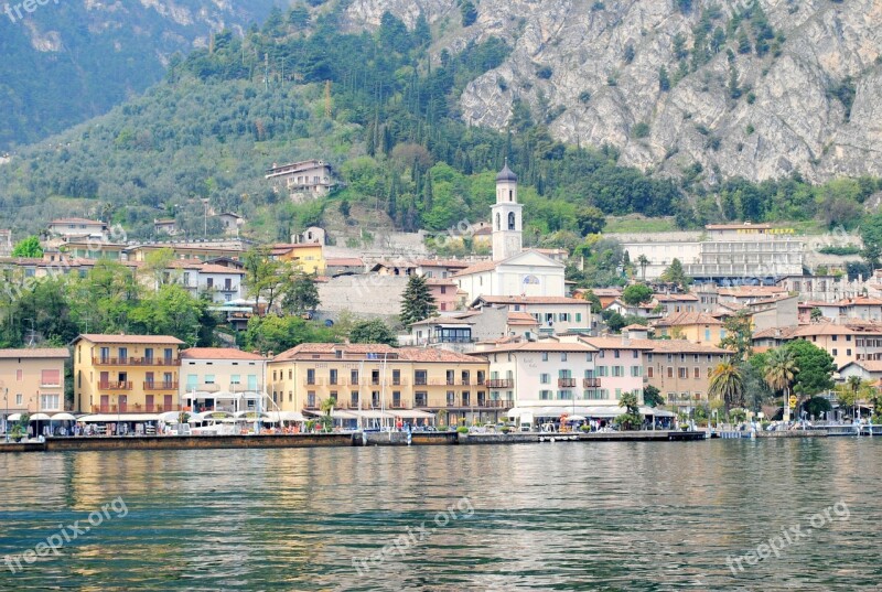 Limone Garda Italy Coast Port