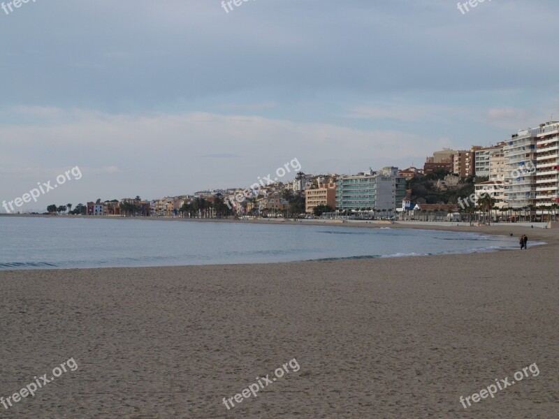 Beach Sea Spain Water Winter