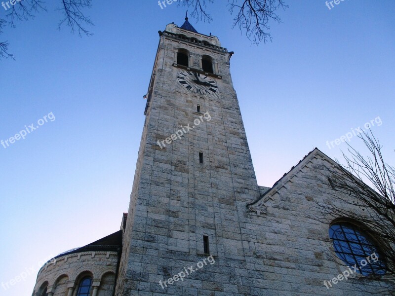 Church Steeple Architecture Clock Tower Church On The Schlossberg