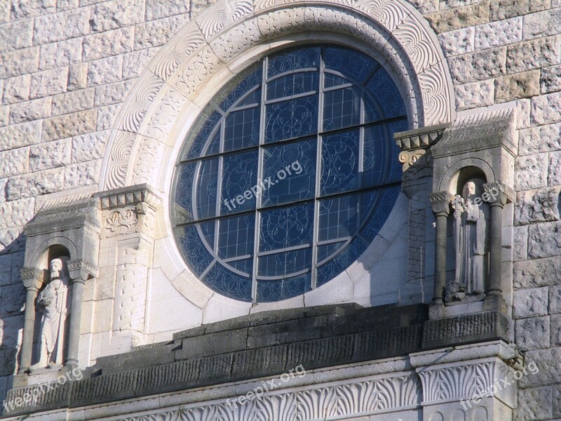 Church Statues Building Architecture Glass