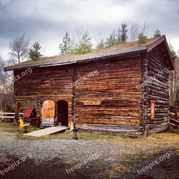 Shed Shack Cabin Wooden Norway