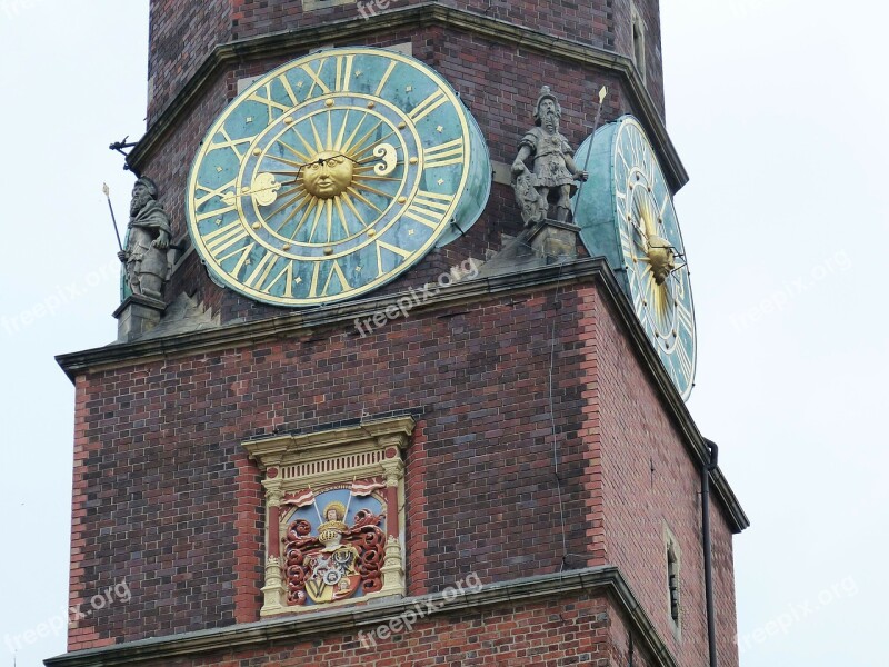 Clock Tower Town Hall Time Clock Tower