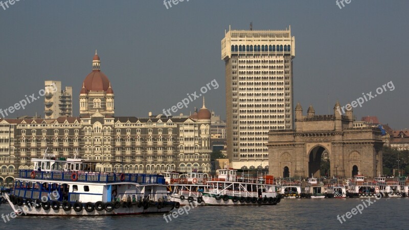 Bombay Mumbai Gateway Of India India Ocean