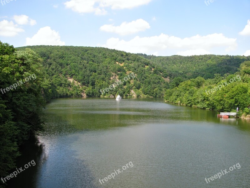 Lake Brno Prigl Reservoir Wood