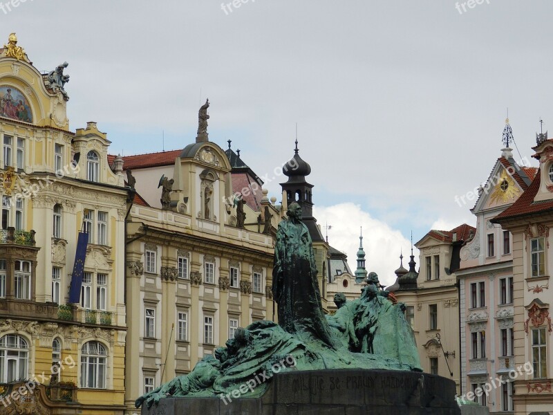 Prague Czech Republic Capital Historic Center Historically