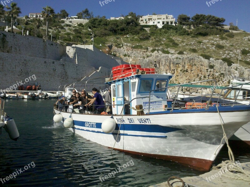 Ship Sea Greek Fisher Greece