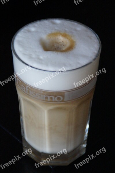 Latte Macchiato Coffee Glass Batten Cafe