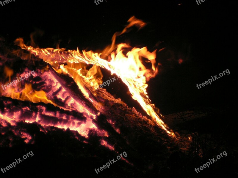 Solstice Fire Embers Free Photos