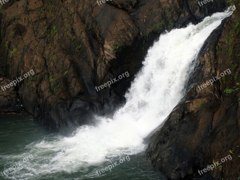 Dudhsagar Waterfall Dudh Sagar Goa Sahyadri