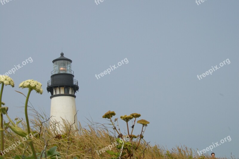 Lighthouse Beacon Building Tower Usa