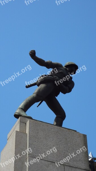 Statue São Carlos São Paulo Brazil Art