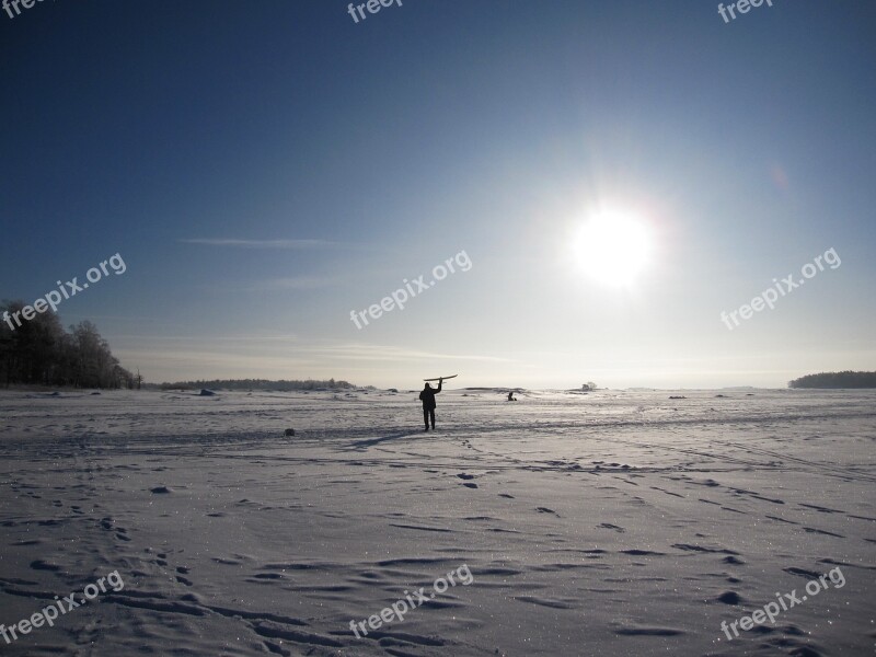 Finnish Helsinki Island Ferry Sun Free Photos