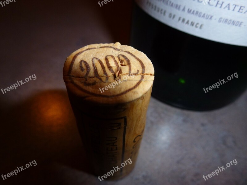 Cork Bottle Wine Drink Free Photos