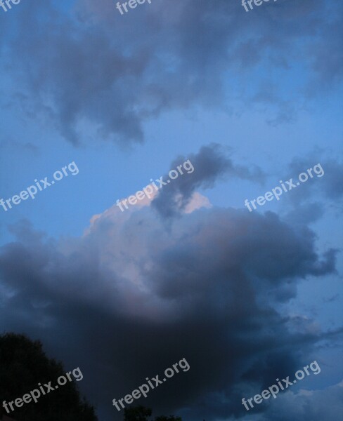 Cloud Spiral Swirling Sweeping Dark