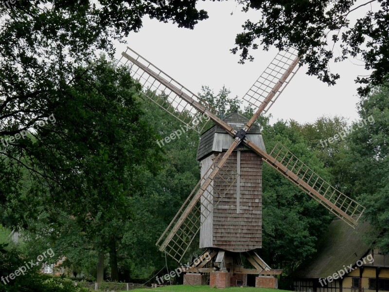 Mill Windmill Wing Wind Münsterland