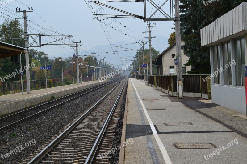 Rails Railway Gleise Track Train