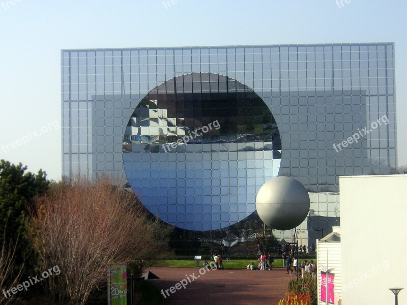 Futuroscope Glass Architecture Building Modern Building