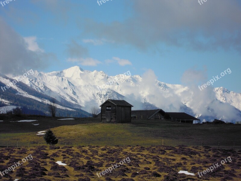 High Tauern Mountains Snow Winter Mountain