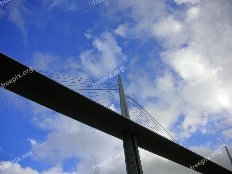 Millau Bridge Span Bridge Engineering Construction