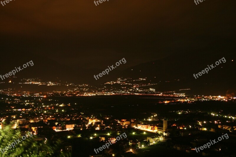 South Tyrol Italy Mountains View City