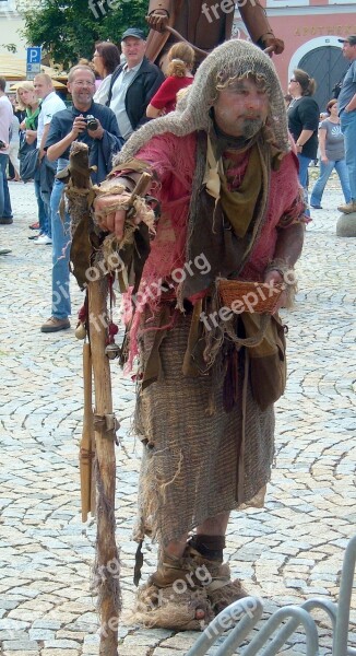 Burghausen Beggars Tramp Attraction Tourist Attraction