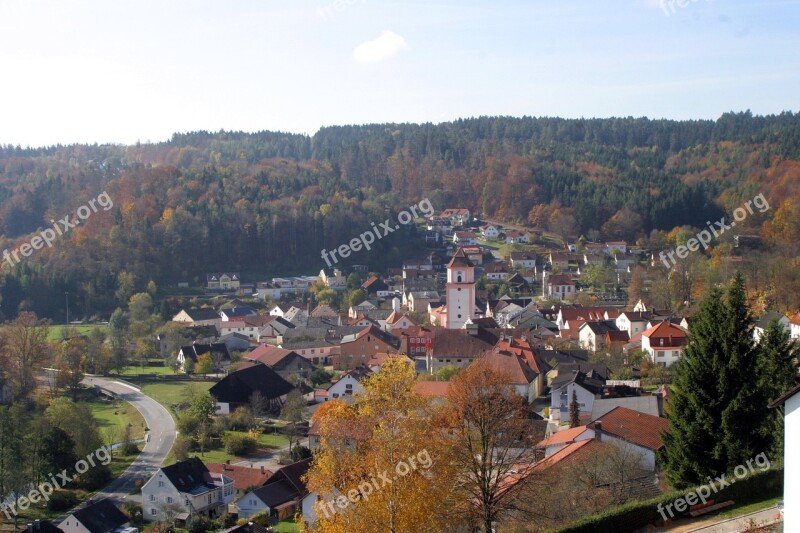 Market Town Breitenbrunn Altmühl Valley Altmühltal Nature Park Historical Place