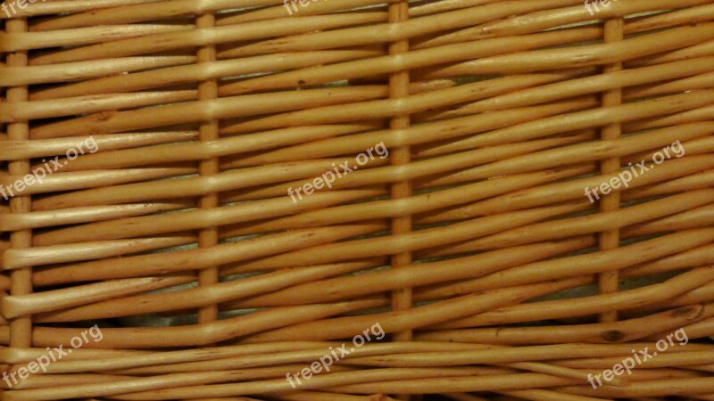 Straw Shopping Cart Texture Hay Free Photos